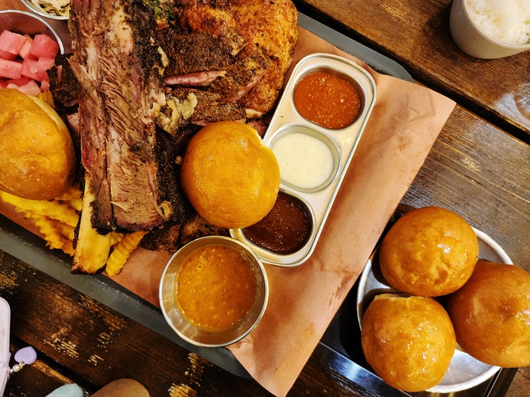  텍사스 바비큐 제천 현지인 맛집 카우보이그릴