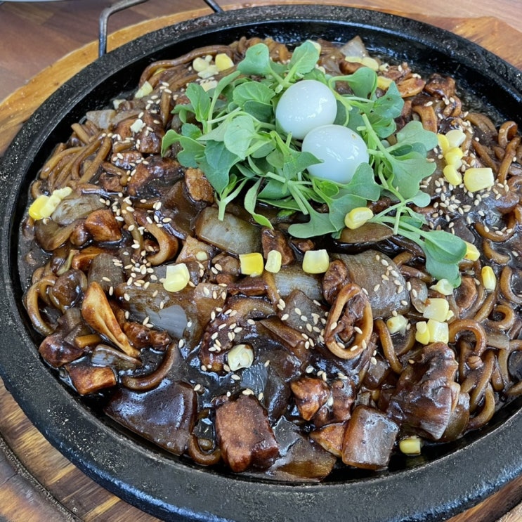  이천 맛집 산타의 돌짜장 (웨이팅, 롯데아울렛 근처)