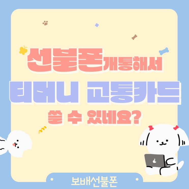 선불폰 개통해서 티머니교통카드 쓸 수 있네요? 선불폰 개통해서 티머니교통카드 쓸 수 있네요?