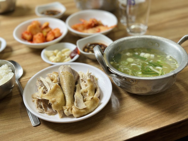  남대문시장 닭진미 강원집 | 닭곰탕 맛집 남대문 갈치골목, 야채호떡 :서울/남창동