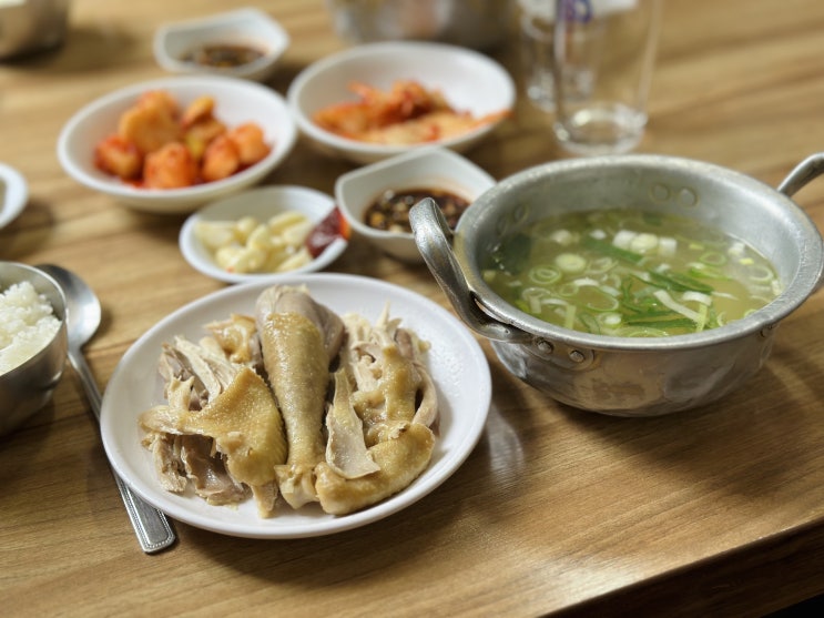 남대문시장 닭진미 강원집 | 닭곰탕 맛집 남대문 갈치골목, 야채호떡 :서울/남창동