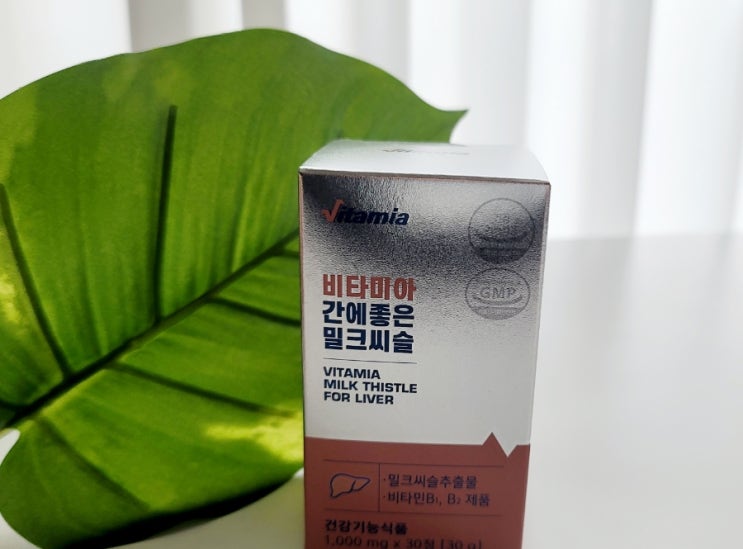  간에좋은밀크씨슬 영양제 추천 가족건강 지킴이 비타미아시리즈