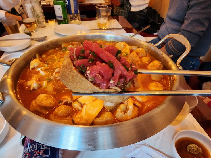  뚝섬역맛집 네번째집, 한우 대창 곱도리탕 맛있어요
