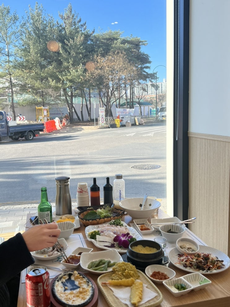  천안 불당동횟집 푸짐했던 스끼다시 맛집 회사 횟집