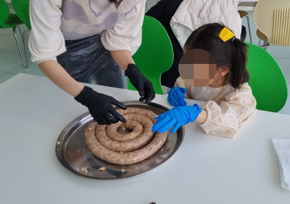  음성/체험/에쓰푸드 소세지 만들기 체험(두번째 방문)