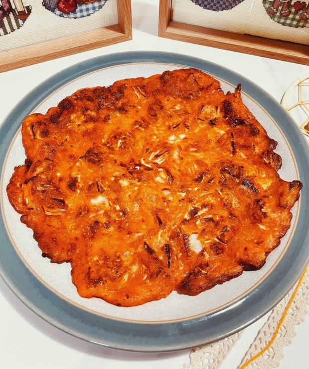  김치부침게 맛있게 요리하기