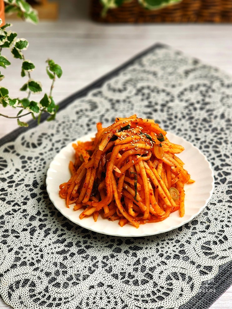  콜라비김치 콜라비효능 생채무침요리 콜라비 생채 만들기