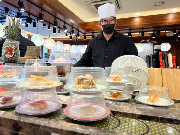  회전초밥 하나하나가 다 맛있다. 숨은 맛집, 천안 스시미소다 회전초밥전문점 (천안역, 두정역 부근)