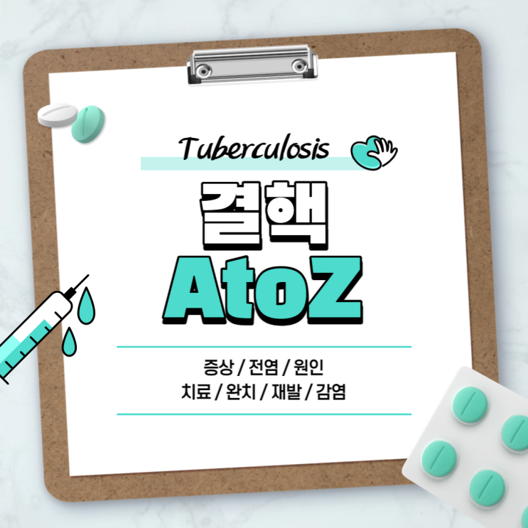  결핵 A to Z 【#증상 #전염 #원인 #치료 #완치 #재발 #감염 #폐결핵】