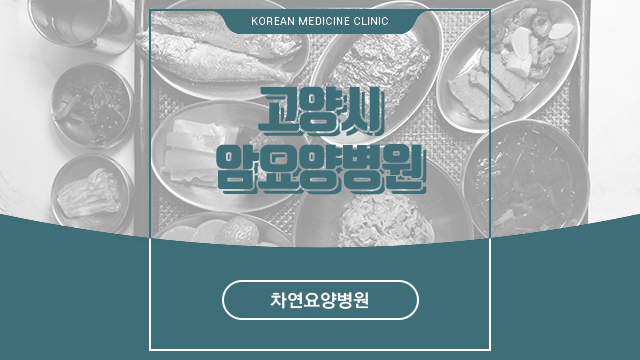  고양시암요양병원 편안함이 중요해요