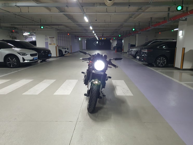  Z900RS 2019 - 윙렛형 미러 장착