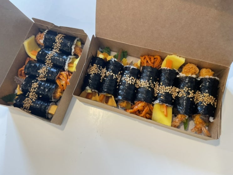  장산역맛집 l 부산김밥, 해운대 분식 삼춘김밥
