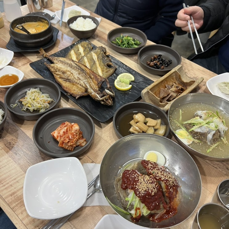 광교 점심 맛집, 상현동 냉면 맛집 팔당냉면 수지광교본점