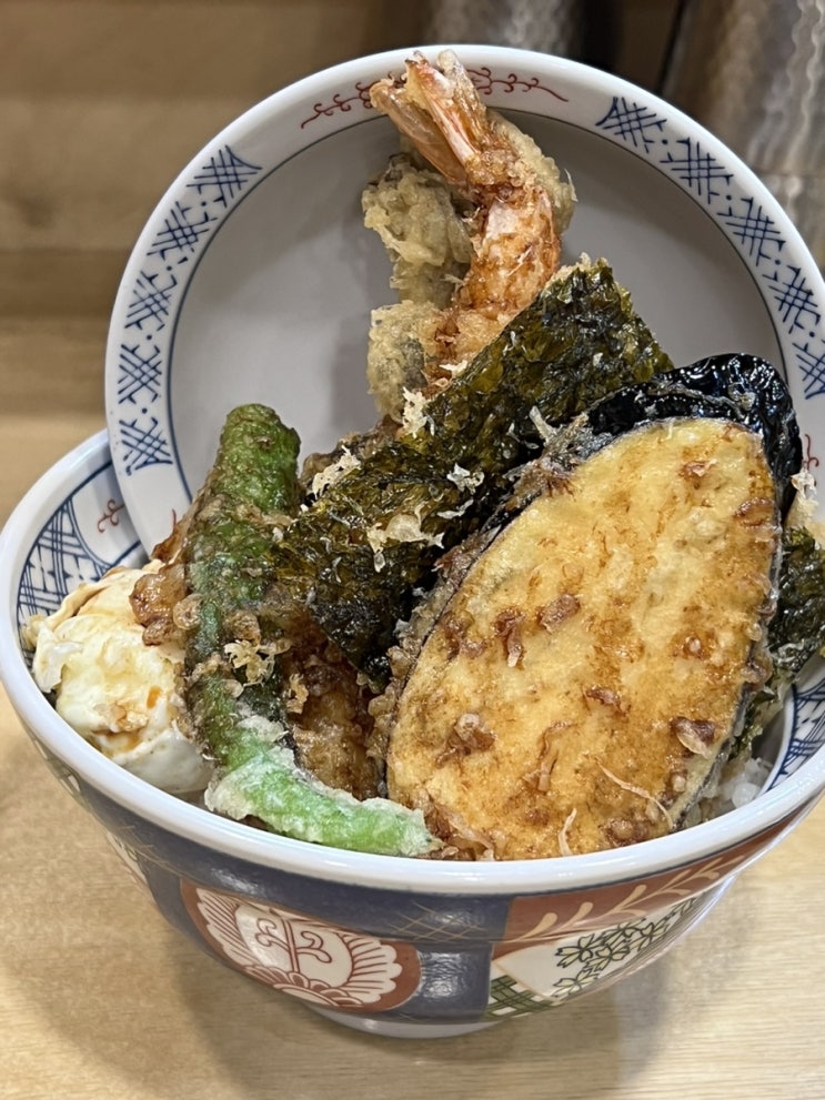  천안 신부동 텐동 맛집 온센 밥 추가 무료