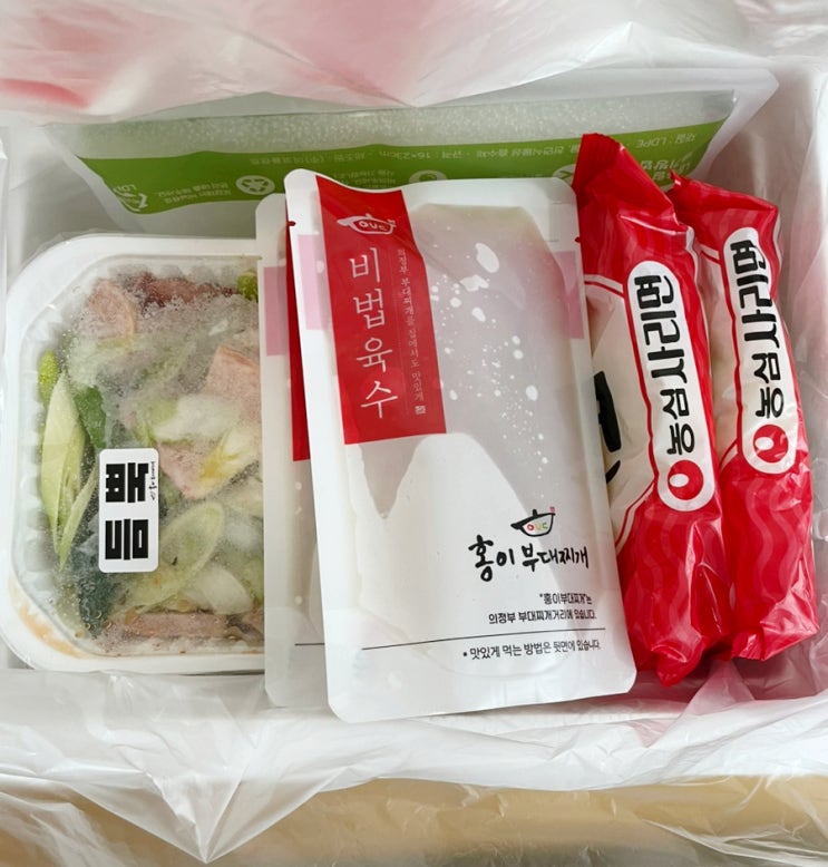  내돈내산리뷰 / 의정부 부대찌개거리 홍이부대찌개 경원식당 스마트스토어 찐구매 리뷰