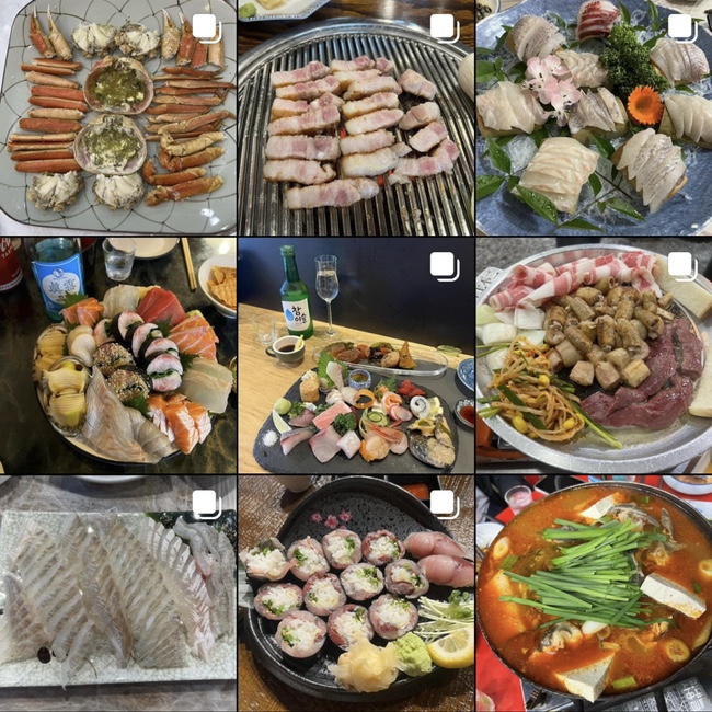  맛있는 음식에 집착하며 사는 삶