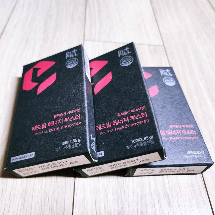  피곤할때 활력을 주는 [닥터필] 레드필 에너지 부스터
