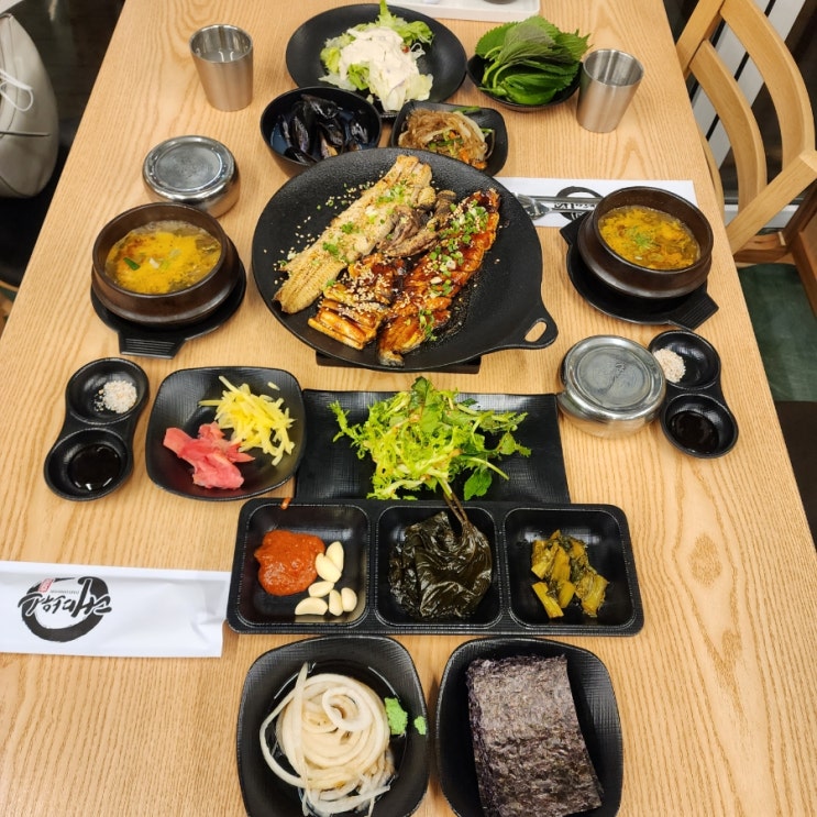  수성구장어, 소금구이 양념구이 모두 만족 대만원