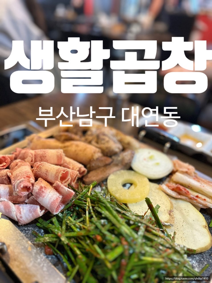  [ 경성대,부경대  / 생활곱창 ] 3만원에 구이부터 전골까지! 곱창맛집