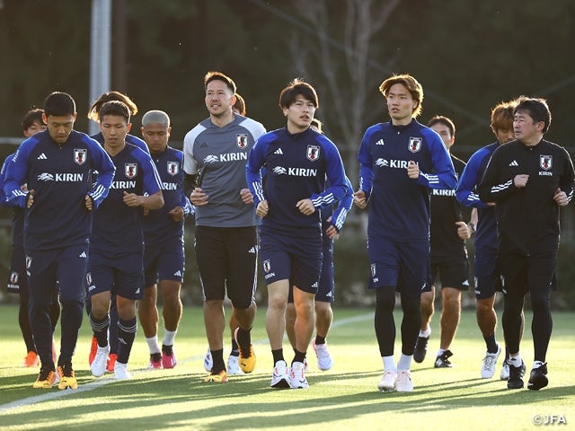 일본축구대표팀, 우루과이 콜롬비아 2연전 시동