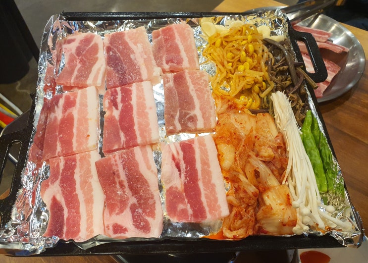 시흥시 신천동 맛과 양에 반한 냉삼 맛집 :: 냉큼오삼