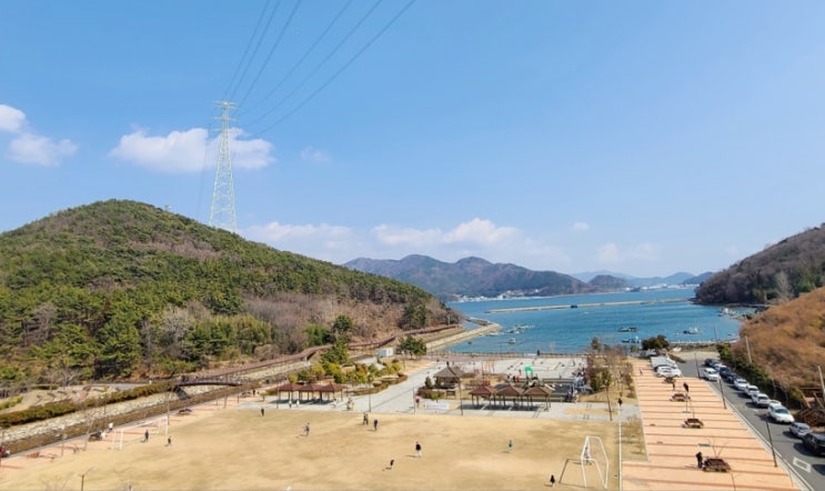  마산 가볼만한곳 가포해안변공원 길고양이