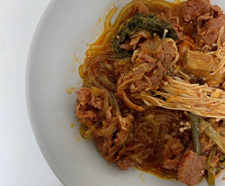  백종원의 3대 천왕 대창불고기전골 밀키트 후기
