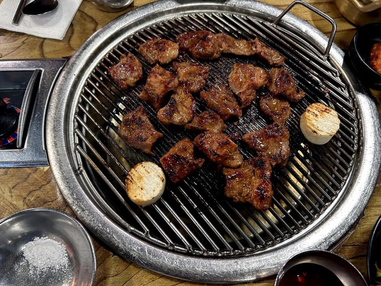  [공덕 맛집] 마포진짜원조최대포 본점 -  돼지갈비 껍데기 찐맛집 주차