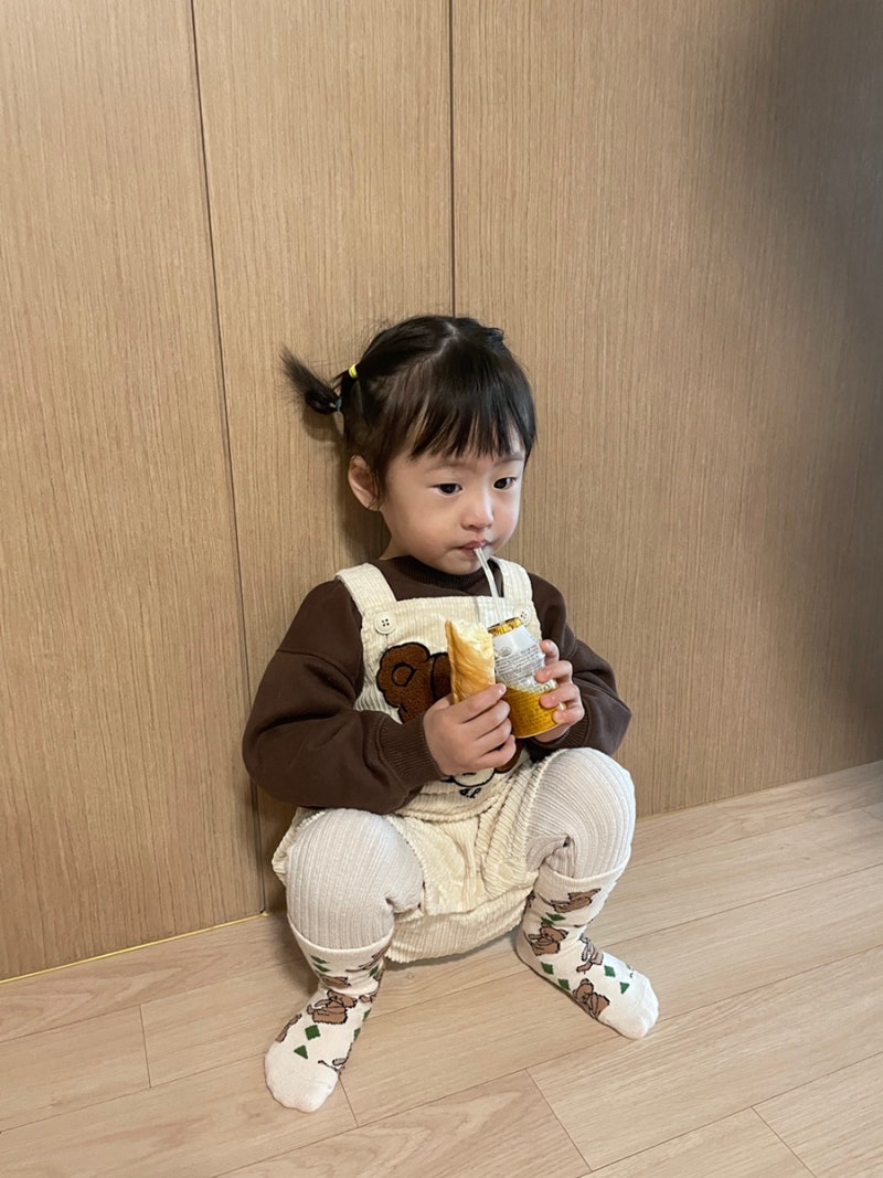 베베드피노 바바베어 오버롤 90사이즈 아기옷 후기