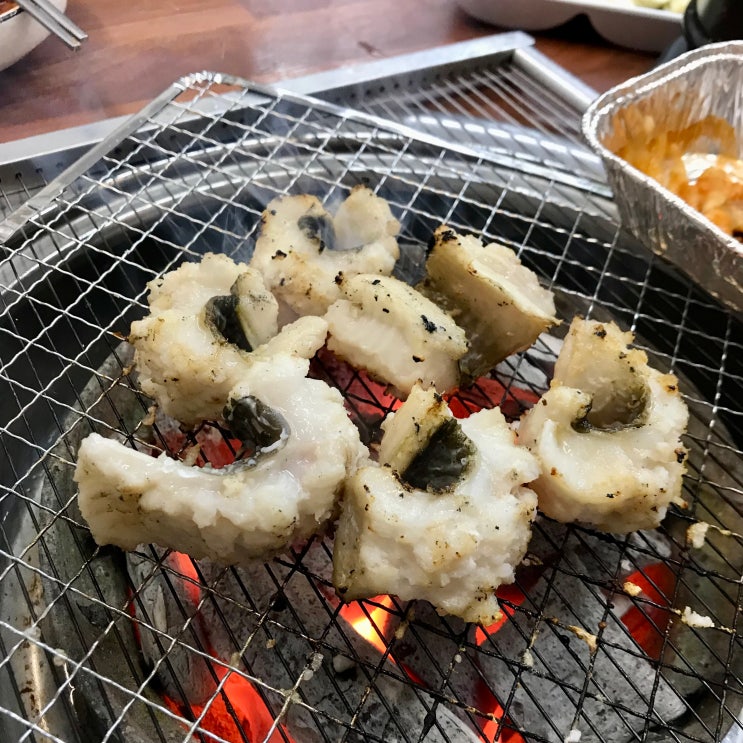 붕장어 대물코스 자연산 회코스 전문점 성정동 똘똘이바다장어 / 천안식후감
