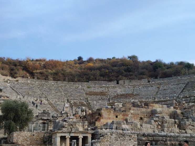 그리스, 튀르키예(터키) 패키지여행 : 8일차 (셀축 에페스 : 고대도시 에페수스5탄 : 원형대극장, 마블거리,아르카디안거리,하버체육관,네크로폴리스)