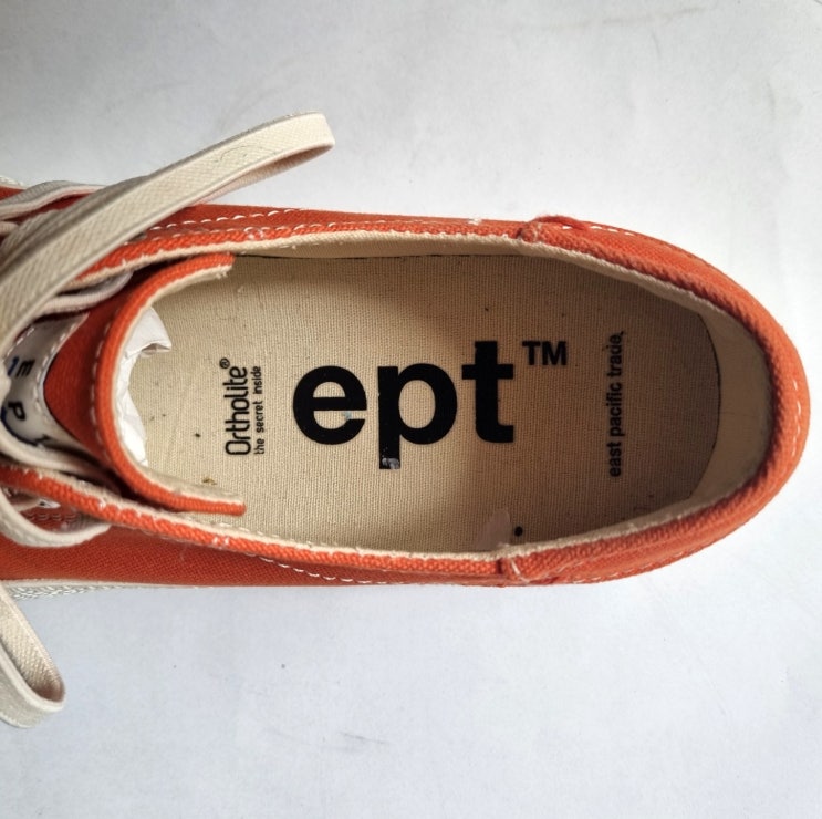  EPT 이피티 다이브 오렌지 리뷰 국내 운동화 브랜드 추천