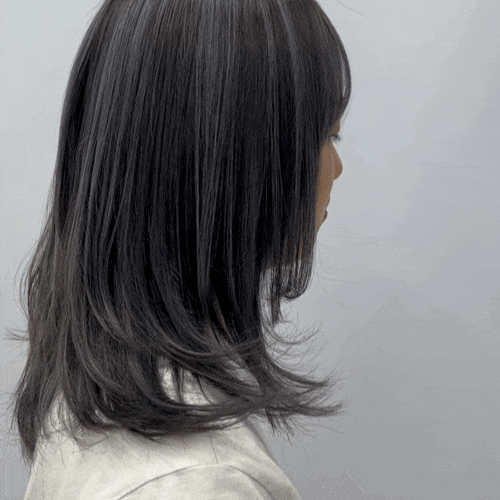  보그헤어 합정점 은비 / 전체 탈색모에서 애쉬그레이 발레아쥬 스타일로