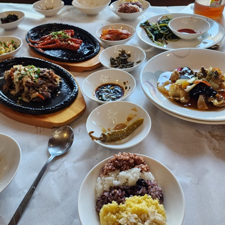  합천 힐링코스, 합천호관광농원에서 밥먹고 합천호 구경하기