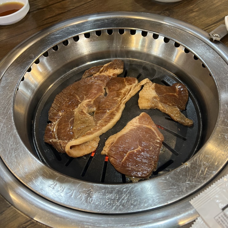 [대구도원동맛집] 가성비 갑 맛있는 돼지왕갈비 맛집 "호박터 숯불촌" 방문후기!!