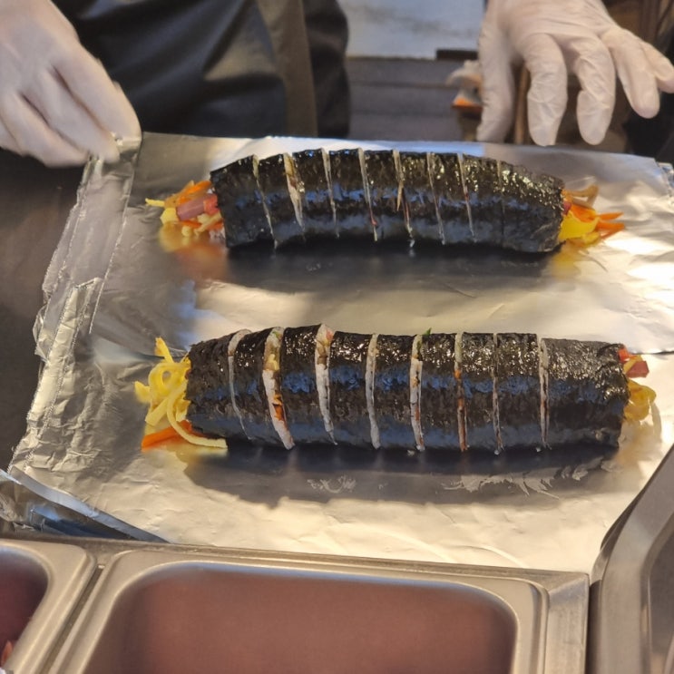 [공릉역 맛집] 경춘선숲길 공릉 도깨비시장 오동통 김밥 맛집 추천
