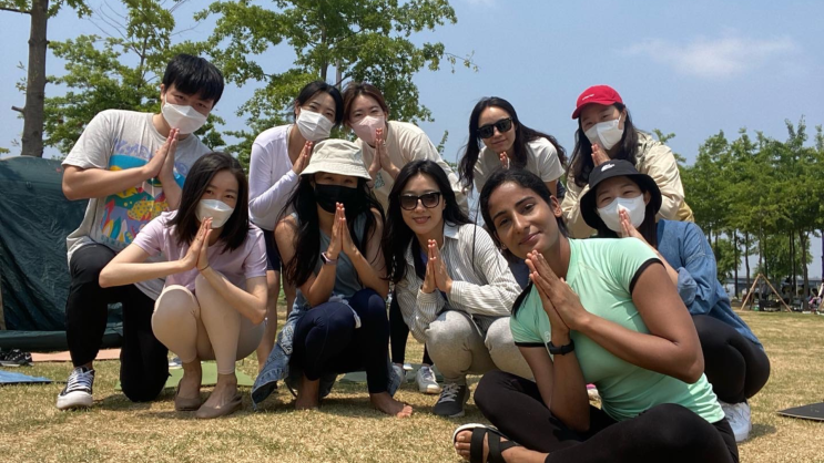  한강놀거리 찾는 다면? 야외 요가 피크닉 후기