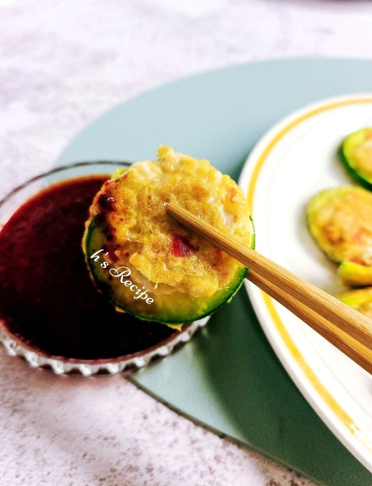 제철 멍게요리 강추! 애호박 멍게전 만들기 그냥 먹는것보다 맛나