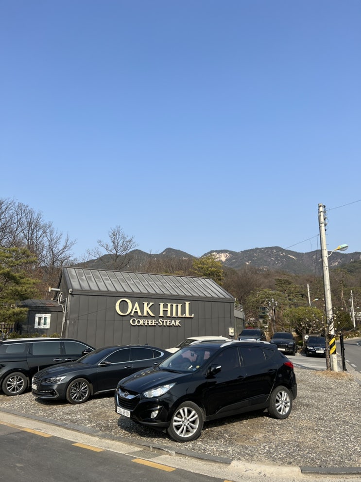  오크힐커피에서 봄의 기운을 느끼면서 산책도 하면서 커피한잔 하세요!
