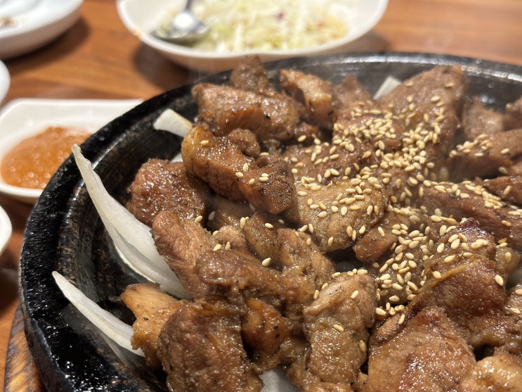  점심특선으로 먹어본 석갈비에 돌솥밥 예산본석갈비 대전중앙시장맛집 feat.미들커피