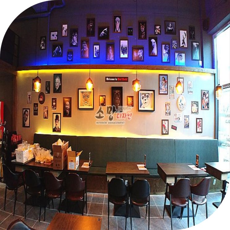  [ 부산 상가 인테리어 ] 부산 해운대 호프집 인테리어 MADMANPUB I 부산 인테리어 전문 업체 I 소망디자인 부산본부