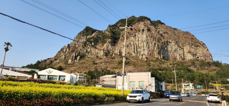  어느날 산방산에서