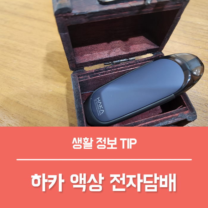  액상전자담배 하카 시그니처 입문용으로 좋아요
