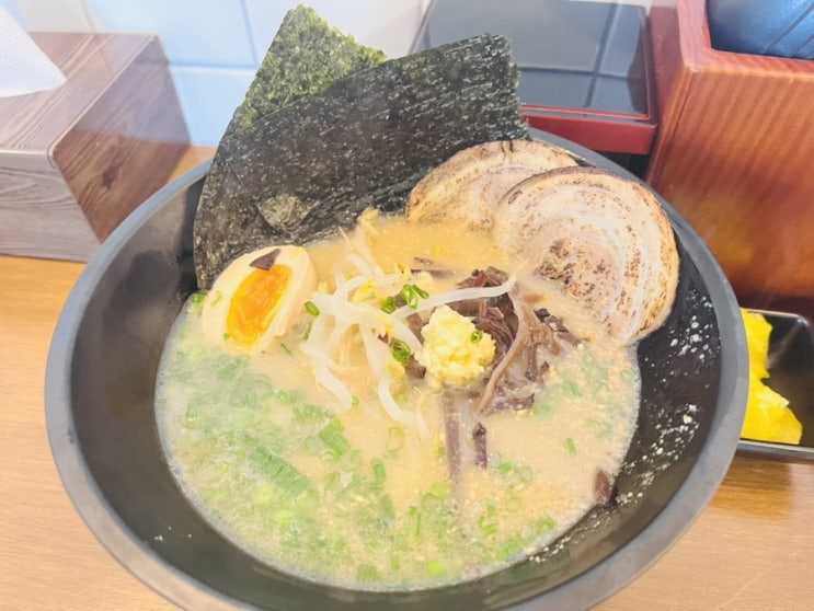  새로오픈한 돈코츠라멘 맛집 원주 문막 “멘요이”