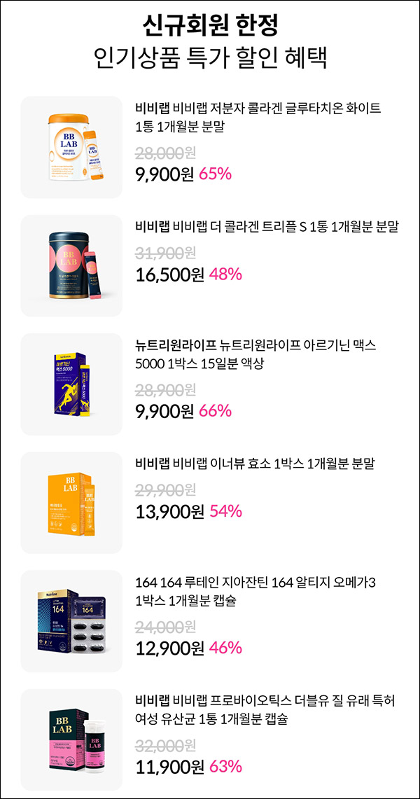 뉴트리원 건강지원금 5,000원(적립금 2,000원)신규 및 기존 뉴트리원 건강지원금 5,000원(적립금 2,000원)신규 및 기존