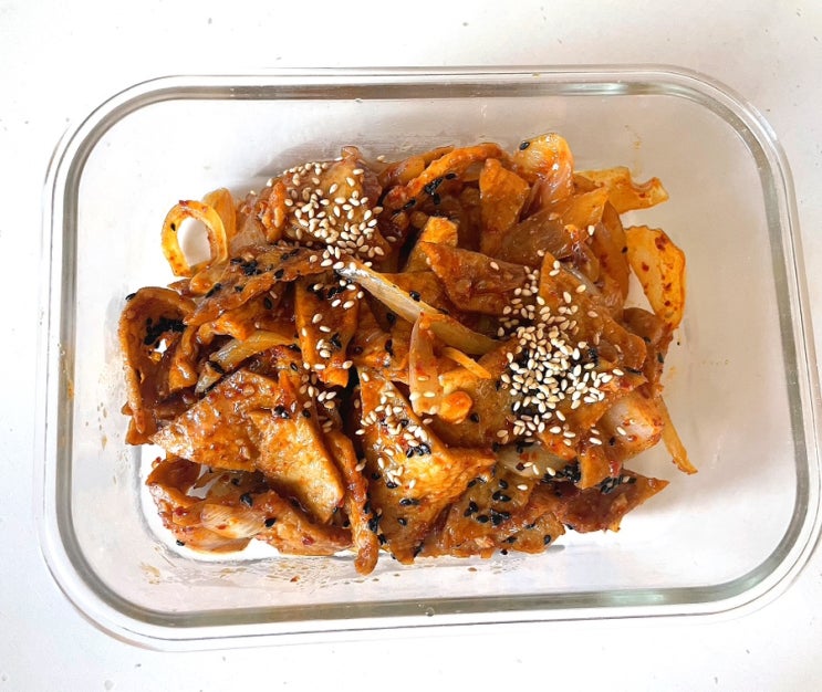  실패 없고 감칠맛있는 ‘어묵볶음’ , 물 넣지 않고 만드는 ‘어묵볶음’,밥한그릇 뚝딱하는‘어묵볶음’