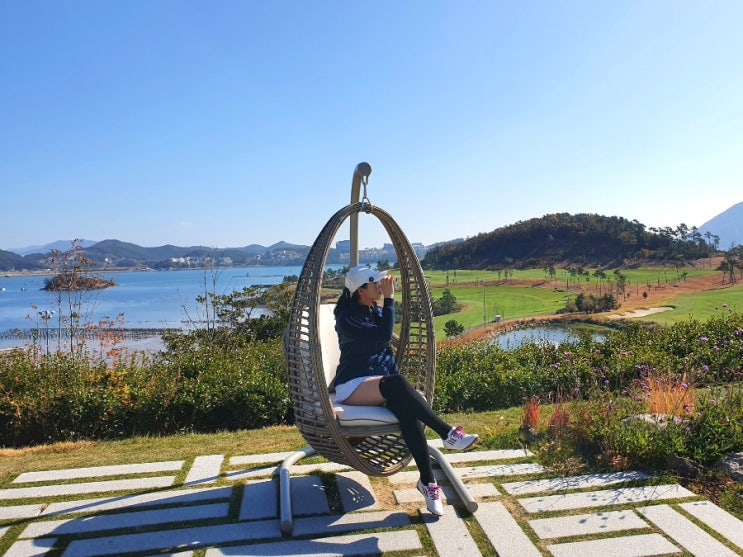 여수 경도cc 세이지우드 후기 모든 홀에서 바다가 보이는 이국적인 풍경의 1박 2일 골프여행(금오도/오동도/돌산도)