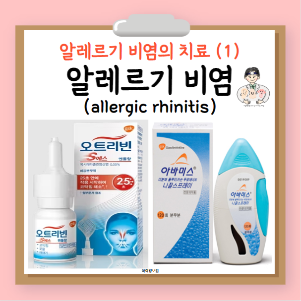  환절기 알레르기 (4) - 알레르기 비염 (allergic rhinitis)의 치료 - 회피요법 약물요법