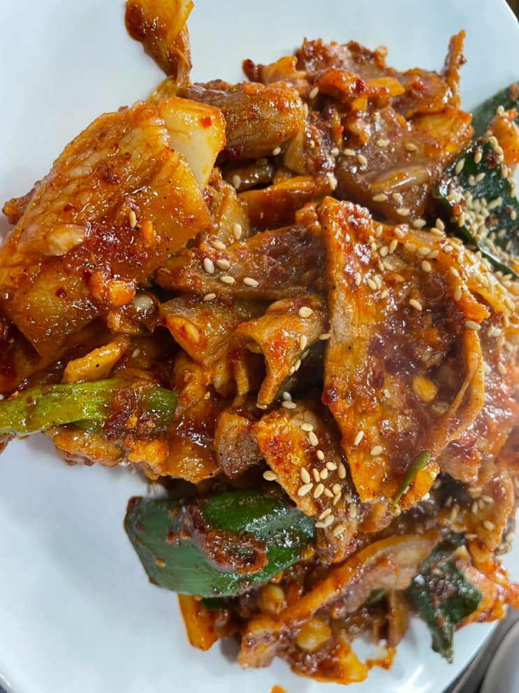만수동_대풍해물아구찜탕 전문점 (제육볶음)