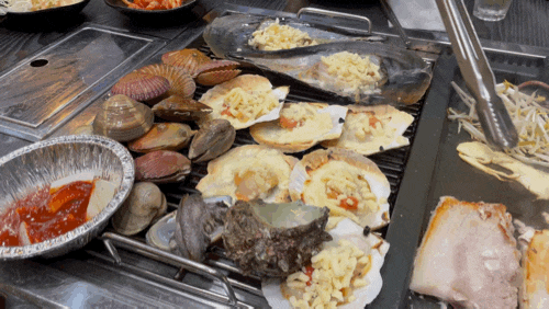  주안술집 고조선 인천주안점에서 조개구이와 삼겹살을 한 번에